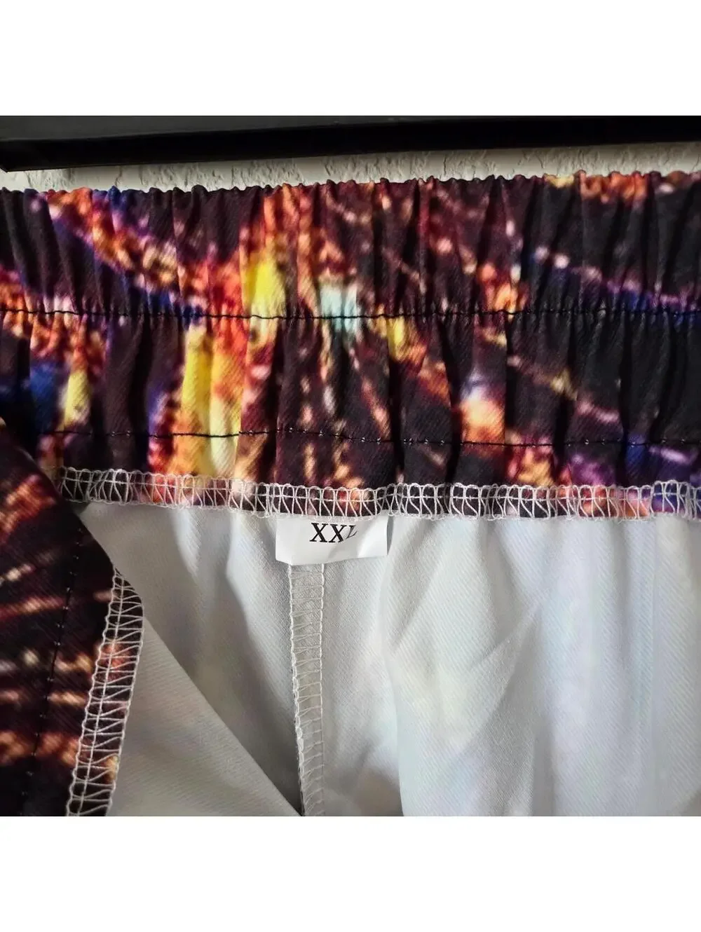 Women's Multi and Black Trousers